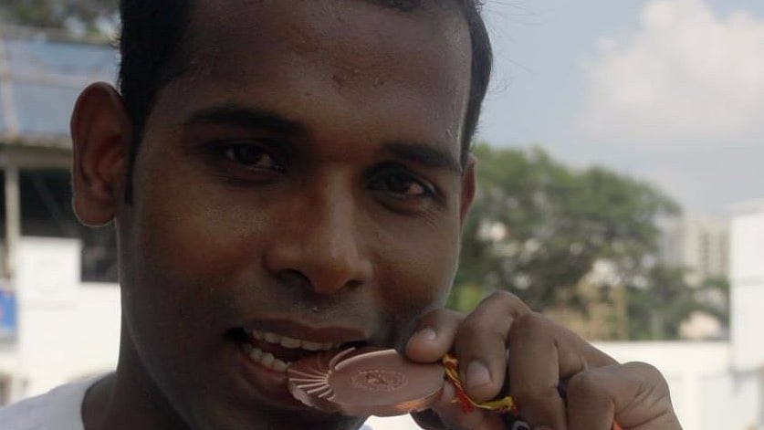Para-swimmer Prasanta Karmakar cries foul after suspension for three years by the Paralympic Committee of India (PCI).