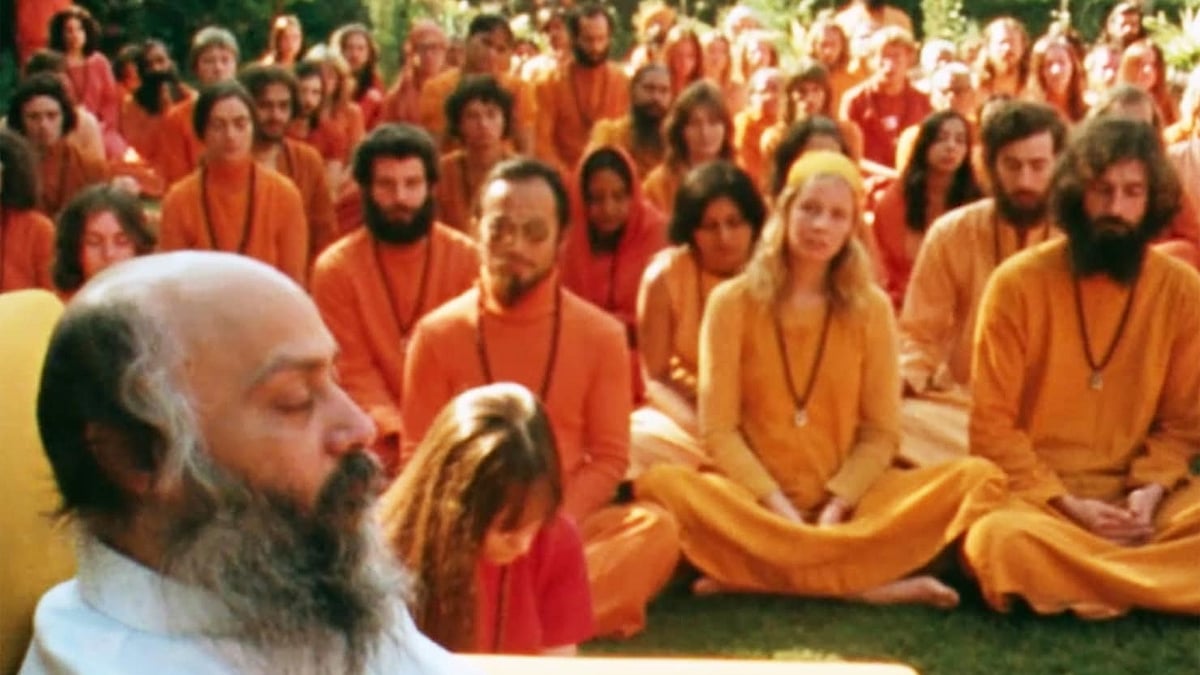 A still from <i>Wild Wild Country.</i>