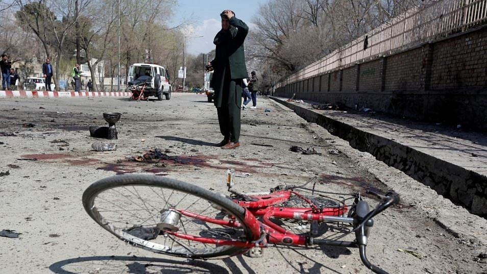 The site of a suicide attack in Kabul, Afghanistan. Photo used for representation.