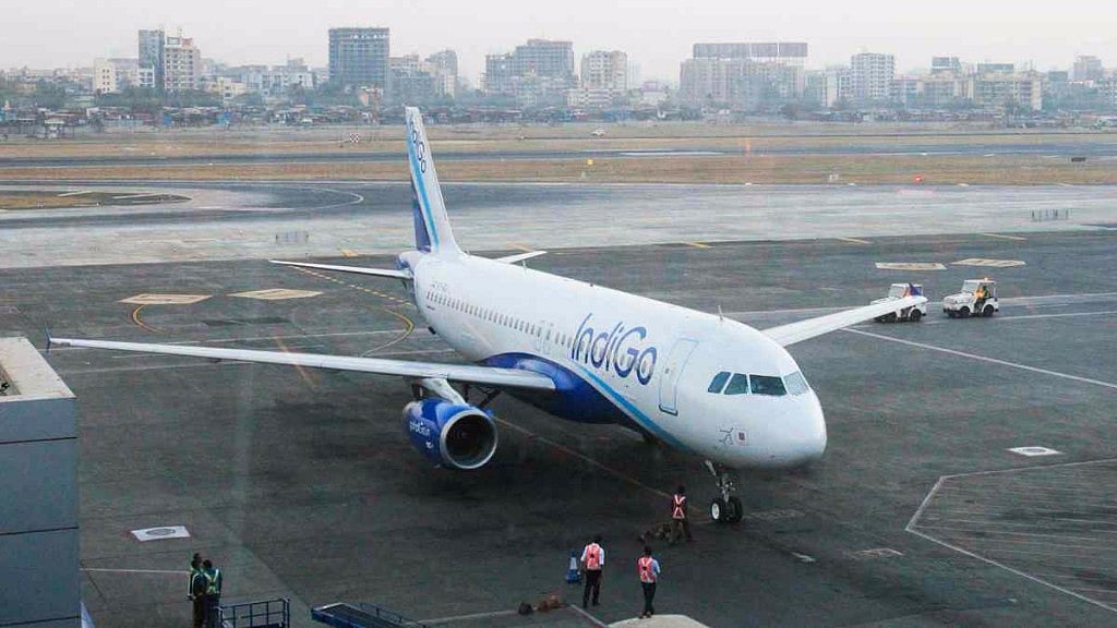 File photo of an IndiGo airplane.