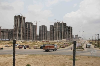 Under-construction skyscrapers. (File Photo: IANS)