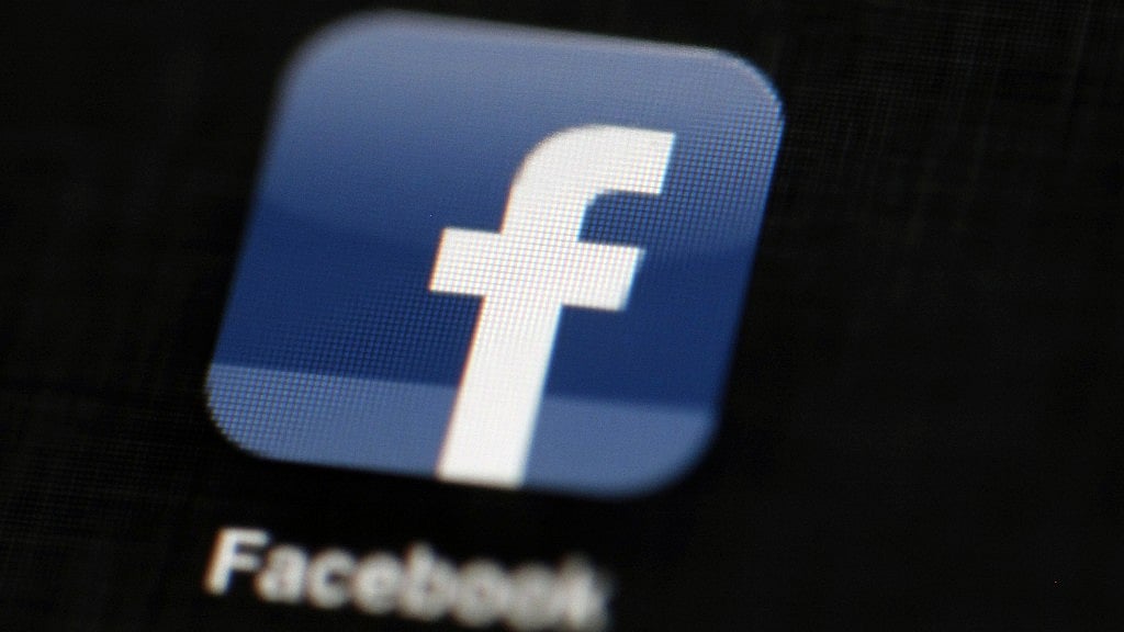 File image of Facebook logo