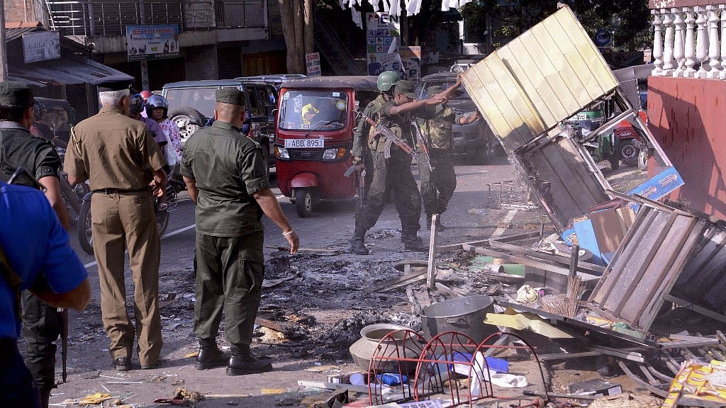 Representative image of Sri Lankan security forces.