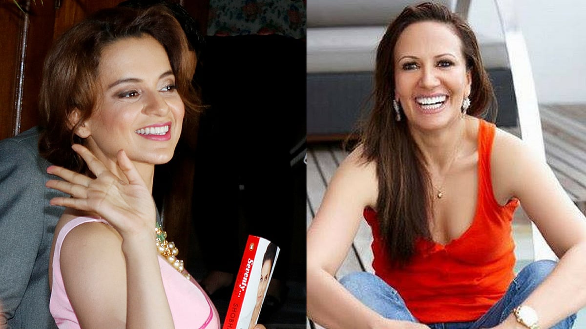 Kangana Ranaut and Ayesha Shroff.&nbsp;