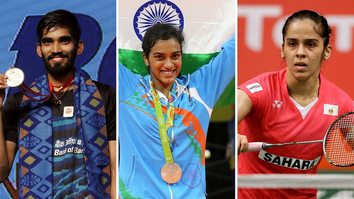 Saina, Sindhu and Srikanth are all competing at this week’s All England Championships.