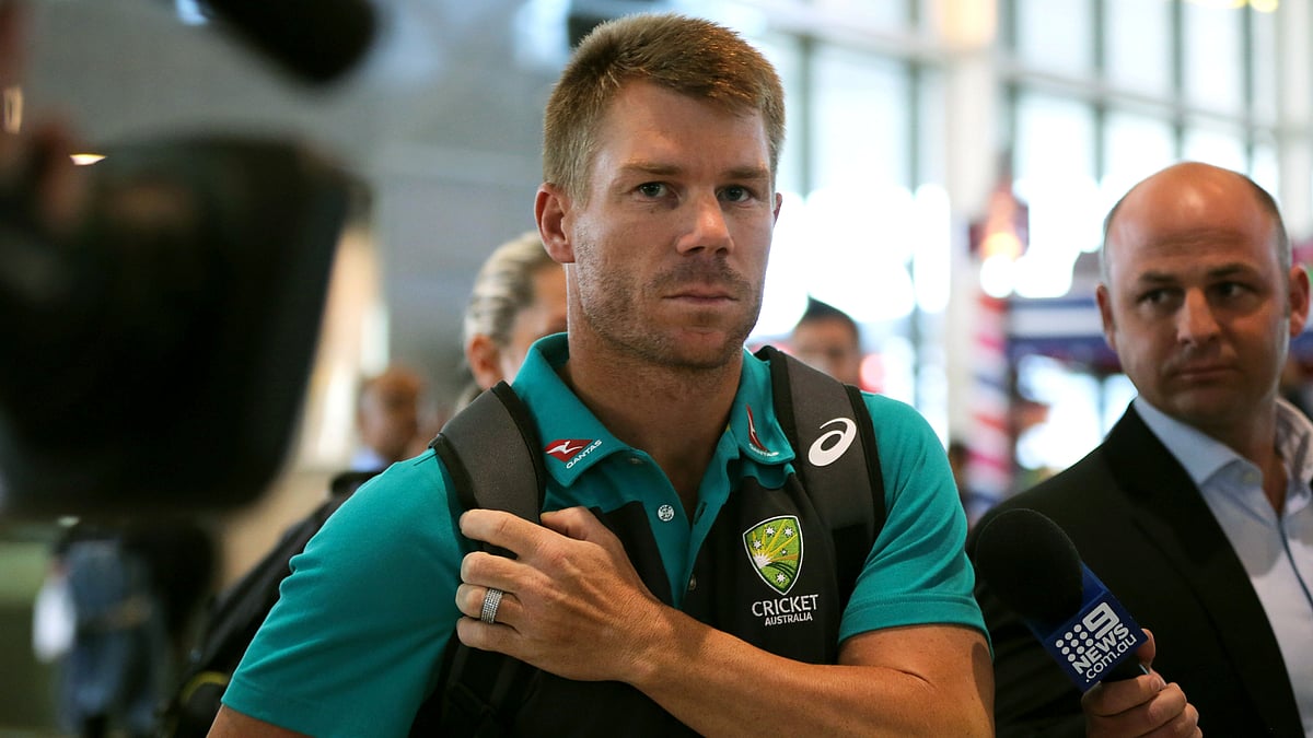 File photo of David Warner.