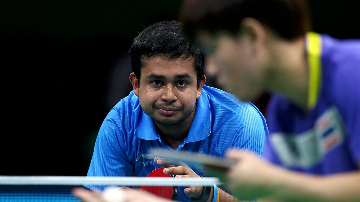 Soumyajit Ghosh was dropped from India’s Commonwealth Games table tennis squad and placed under provisional suspension.