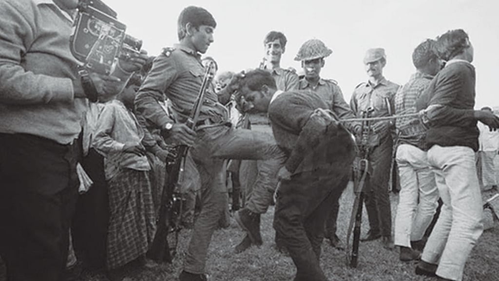 The Bengalis, the Hindus and anybody who resisted was brutally suppressed and slaughtered.