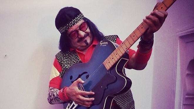 Kailash Vijayvargiya in his getup.