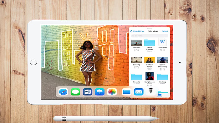 The new iPad with a 9.7-inch retina display