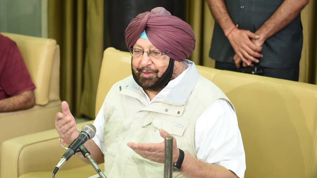 Punjab Chief Minister Captain Amarinder Singh