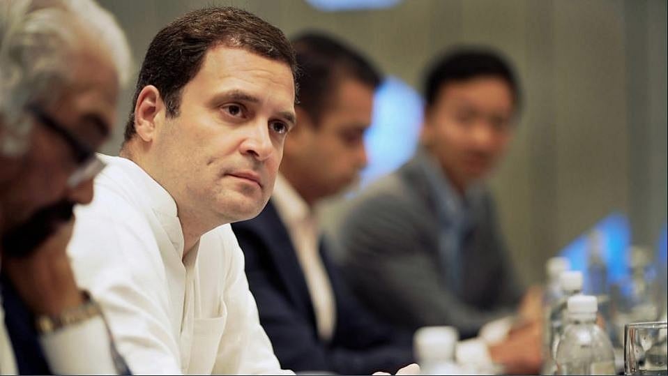 Congress President Rahul Gandhi was recently interacting with the Indian diaspora in Singapore.