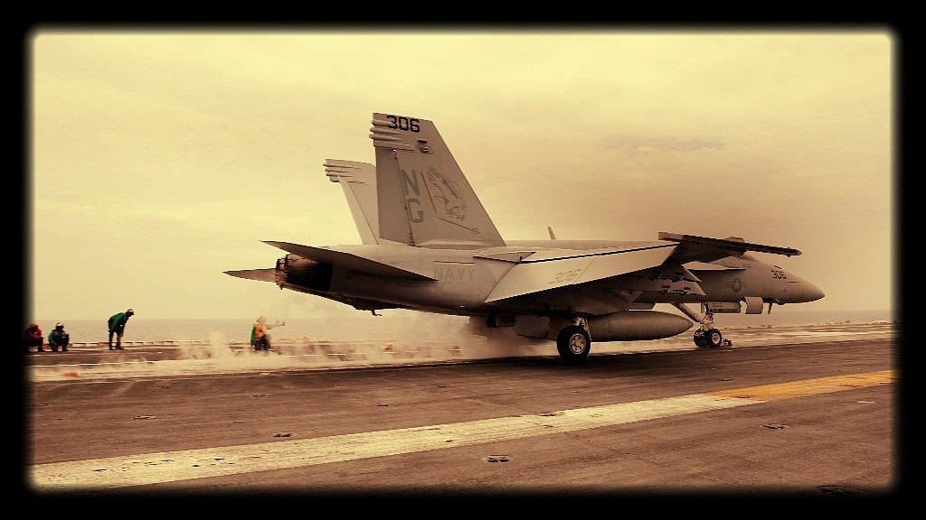 File photo of An F/A-18 Hornet fighter jet. 