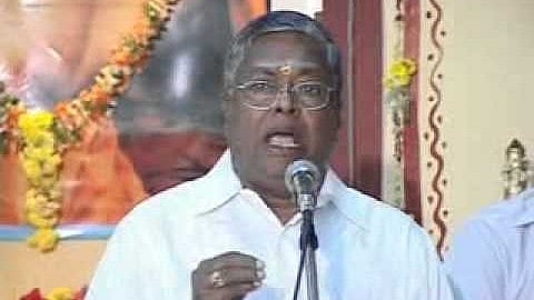 Renowned sculptor Muthiah Sthapathi