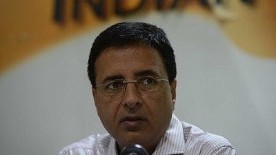 Congress leader Randeep Singh Surjewala. 