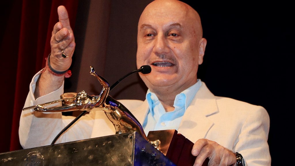 Master Deenanath Mangeshkar Special Award was conferred upon Anupam Kher for his contribution to Indian Theatre and Cinema.