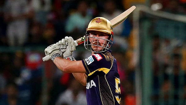 Chris Lynn in action.