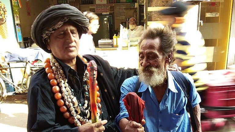 Firoze Shakir with Khomdram Gambhir Singh.