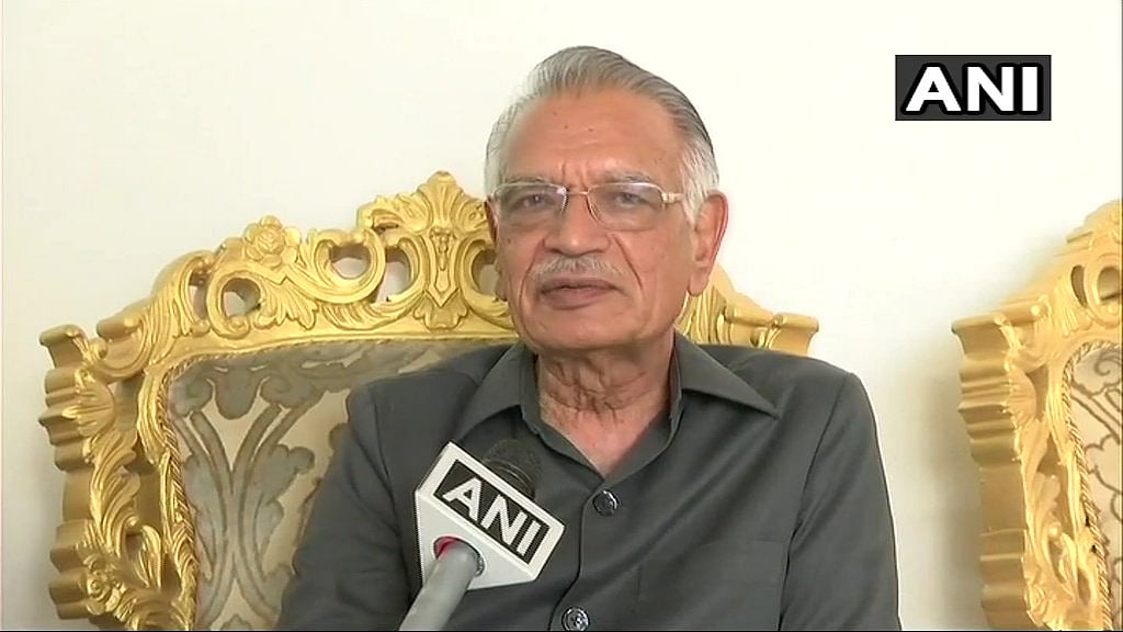 Former home minister Shivraj Patil.