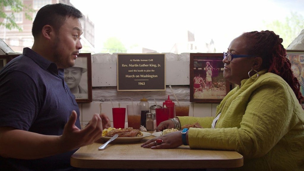A still from <i>Ugly Delicious.</i>
