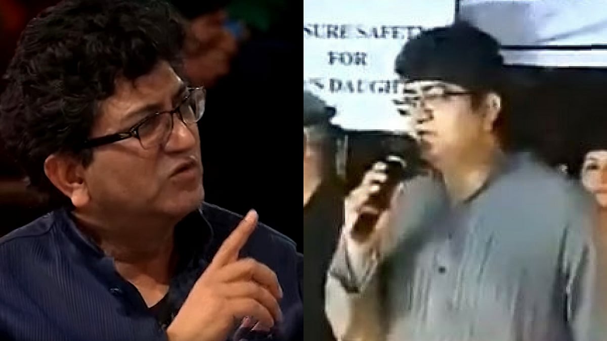 Spot the difference: 2012’s Prasoon Joshi versus 2018’s Prasoon Joshi.