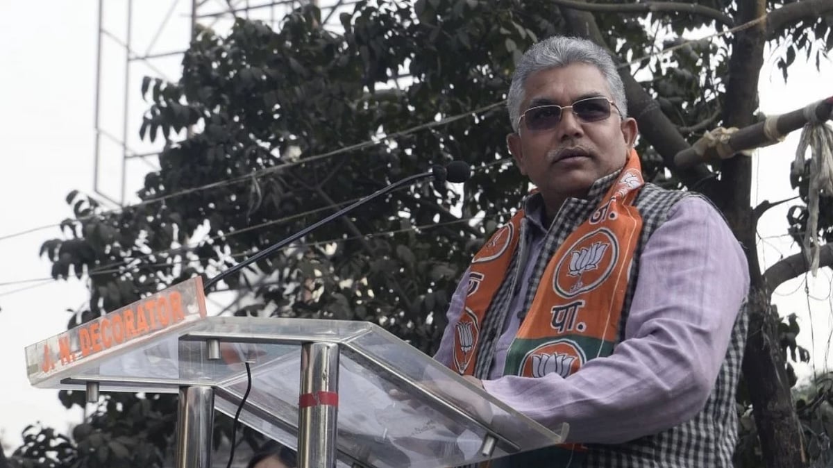 West Bengal BJP President Dilip Ghosh. 