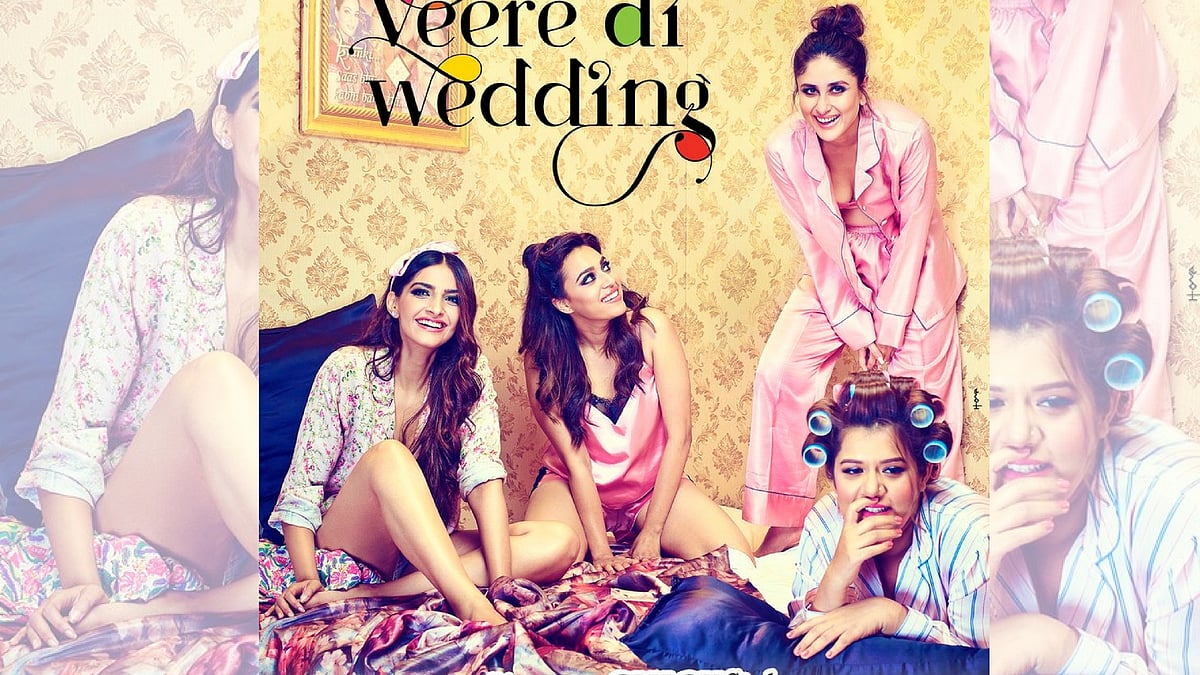 A poster of <i>Veere Di Wedding</i>.&nbsp;