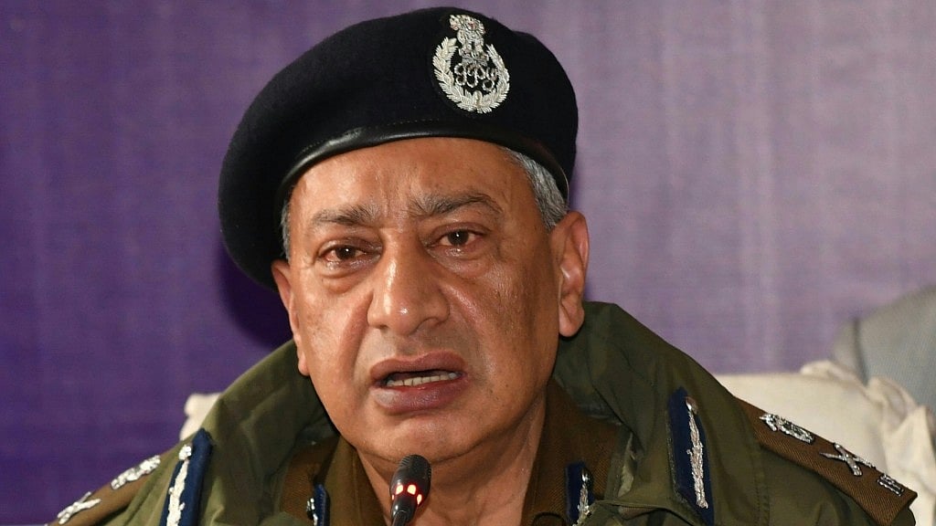 Jammu Kashmir Director General of Police (DGP) Shesh Paul Vaid.