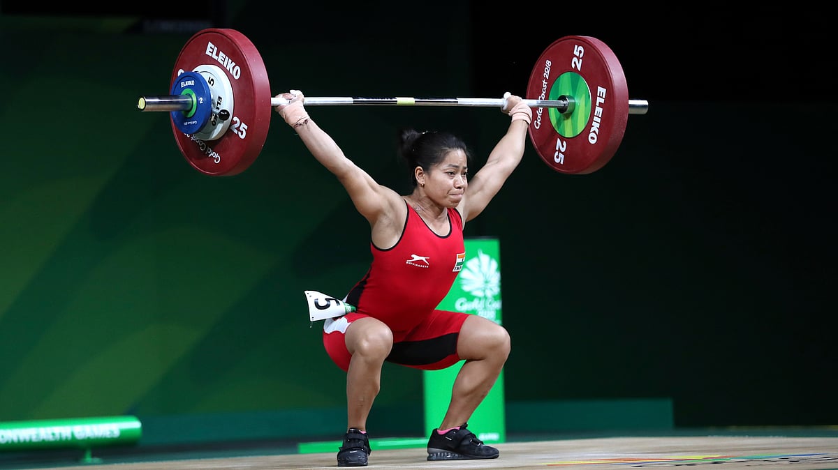 Sanjita’s gold in 53 kg came after a top finish in the 48 kg category during the Glasgow Commonwealth Games in 2014.