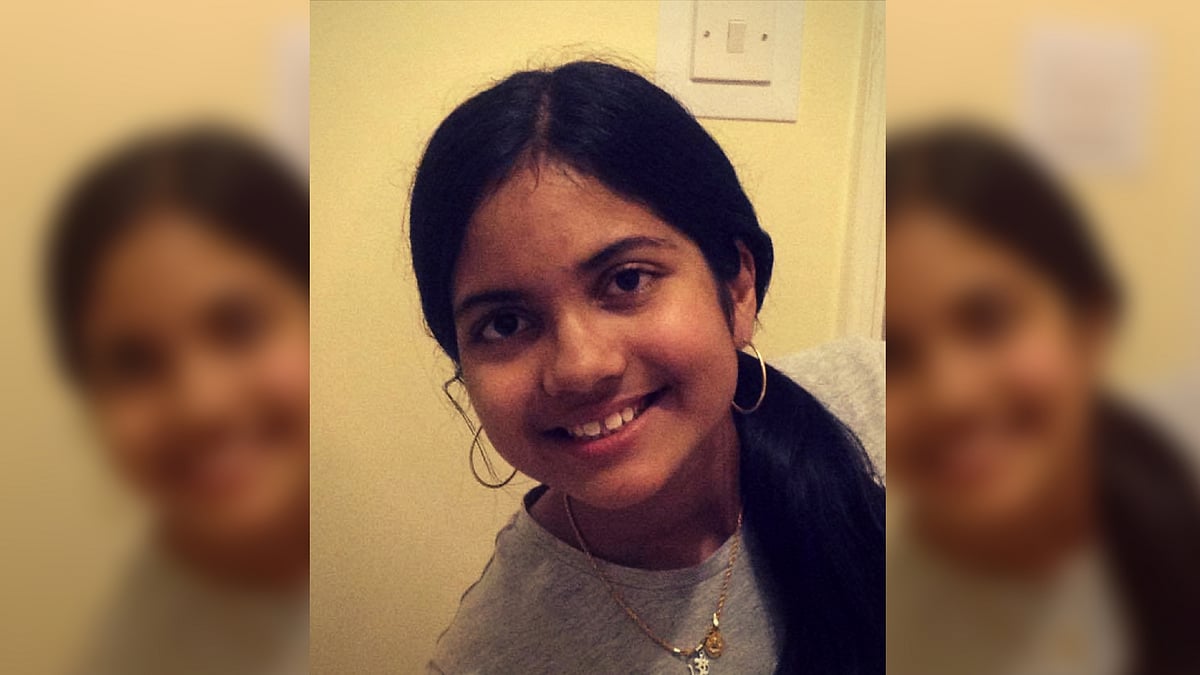 Eleven-year-old British Asian girl Iona Mandal.