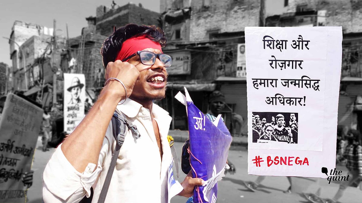 Around 4,000 workers gathered in the capital to claim their Right to Employment, will the government pay any heed?