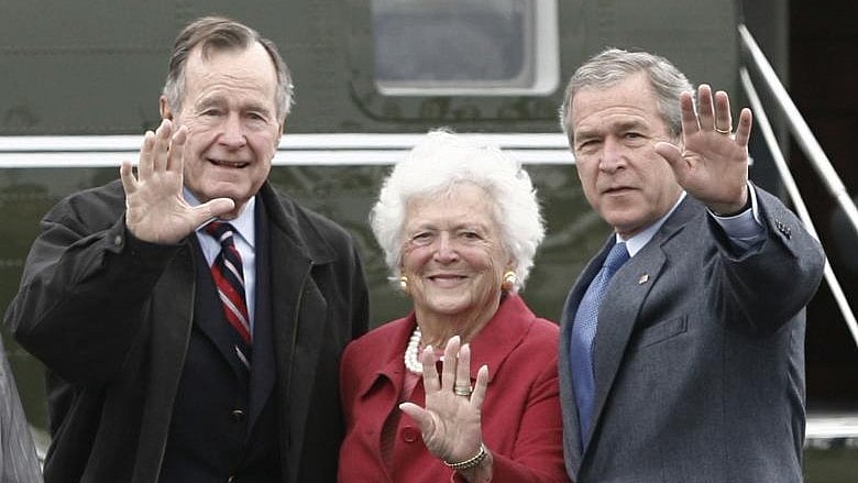 Former US first lady Barbara Bush, the only woman to see her husband and son both sworn in as president, died on Tuesday, 17 April