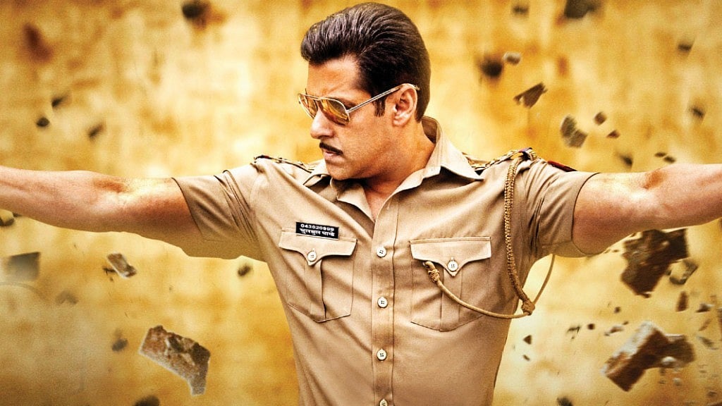 Salman Khan played a police officer in <i>Dabangg.</i>