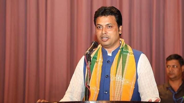 Tripura CM Biplab Deb.