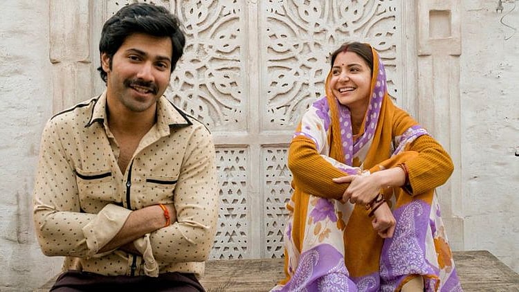 Varun Dhawan and Anushka Sharma in Sui Dhaaga