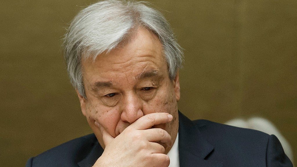 UN Secretary-General Antonio Guterres.