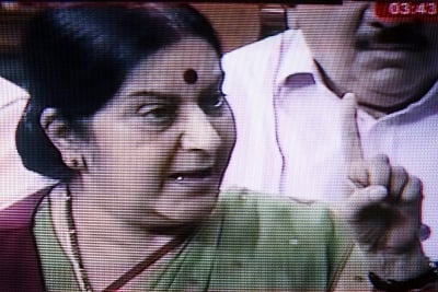 External Affairs Minister Sushma Swaraj. (File Photo: IANS)