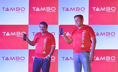 New Delhi: Tambo CEO Sudhir Kumar at the launch of Tambo smartphones, in New Delhi on April 19, 2018. Tambo, a new entrant in IndiaÃƒÂ¢Ã‚Â€Ã‚Â™s mobile phone market, today announced the launch of its brand with six feature phones and three smart phones. (Photo: IANS)