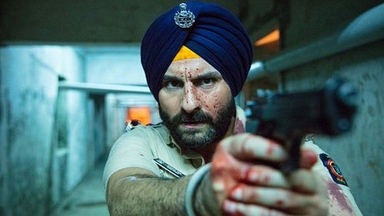 Saif Ali Khan in a still from <i>Sacred Games</i>.&nbsp;