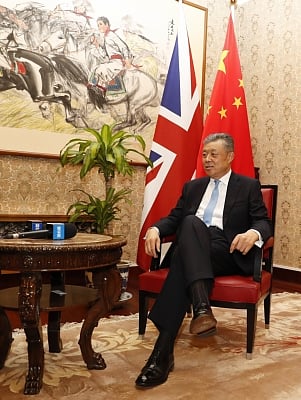 Liu Xiaoming. (Xinhua/Han Yan/IANS)