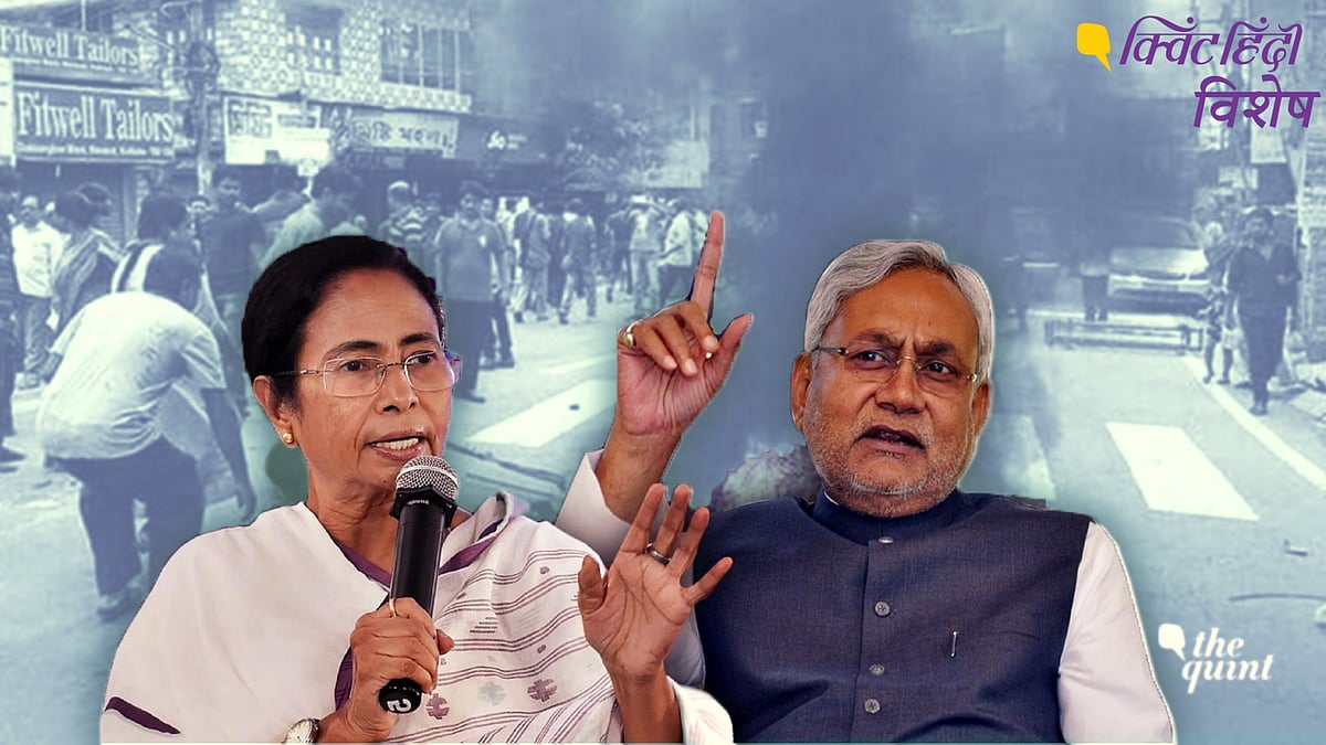 Bengal CM Mamata Banerjee (L) and Bihar CM Nitish Kumar (R). Image used for representative purposes. 