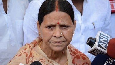 RJD leader Rabri Devi.