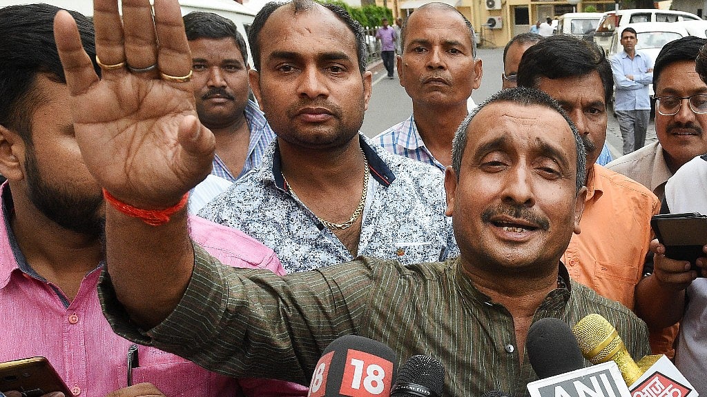 BJP MLA from Unnao Kuldeep Singh Sengar.&nbsp;