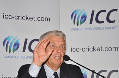 Kolkata: ICC CEO David Richardson addresses a press conference during ICC meeting in Kolkata on April 26, 2018. (Photo: Kuntal Chakrabarty/IANS)