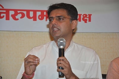 Rajasthan Congress chief Sachin Pilot. (File Photo: IANS)