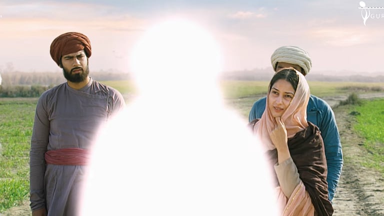 A still from <i>Nanak Shah Fakir.</i>