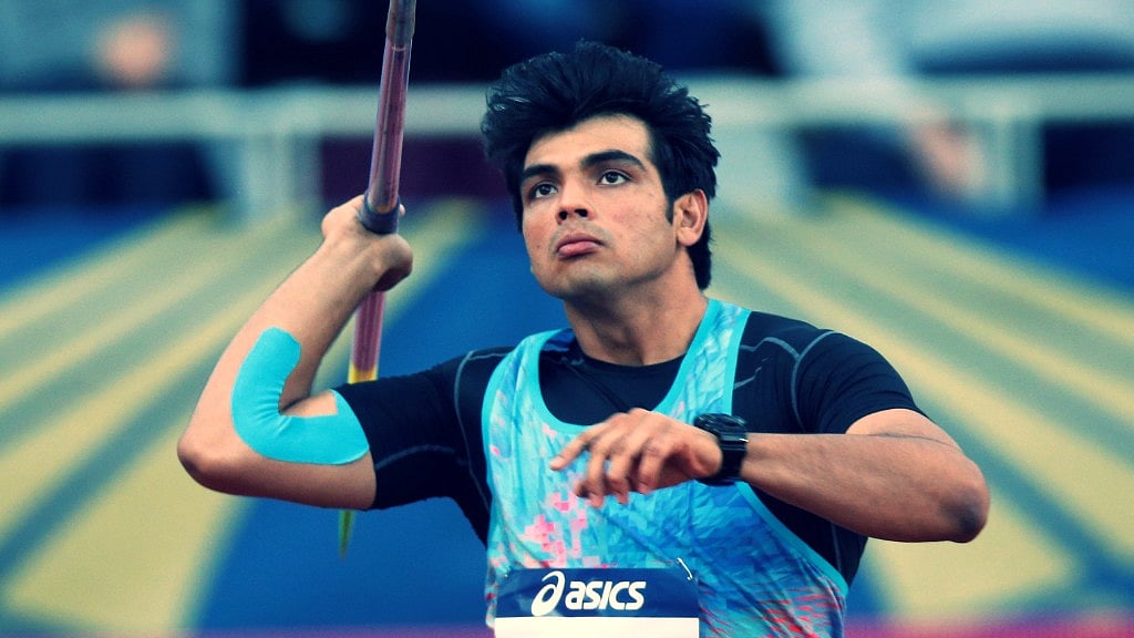 File photo of Neeraj Chopra.&nbsp;