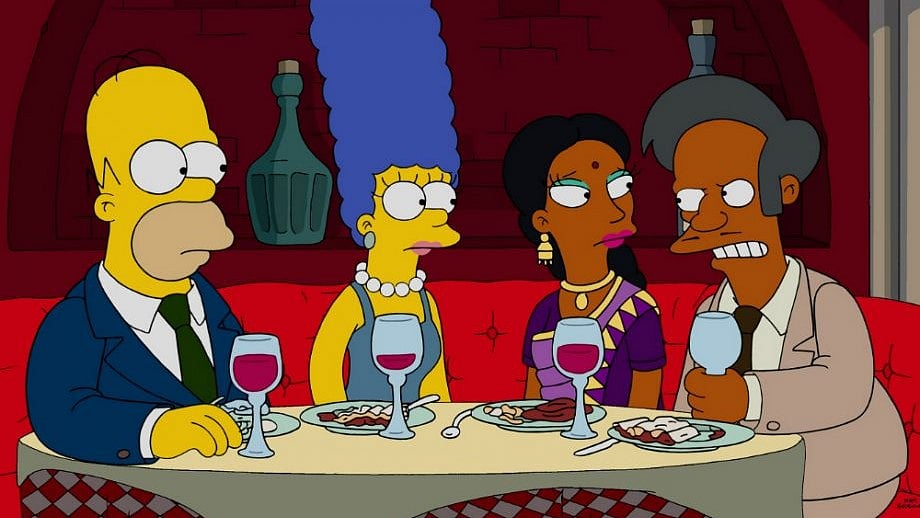 A still from one of the episodes of <i>The Simpsons.</i>