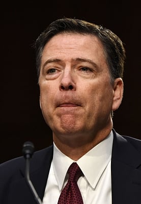 Former Director of Federal Bureau of Investigations James Comey (Xinhua/Yin Bogu/IANS)