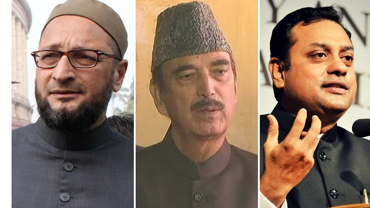 Owaisi and Azad flayed the NIA, while the BJP’s Patra slammed the Congress for trying to “defame Hindus”.